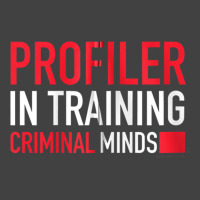 Criminal Minds Profiler In Training Zip Hoodie Vintage T-shirt | Artistshot