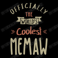 Coolest Memaw Zipper Hoodie | Artistshot