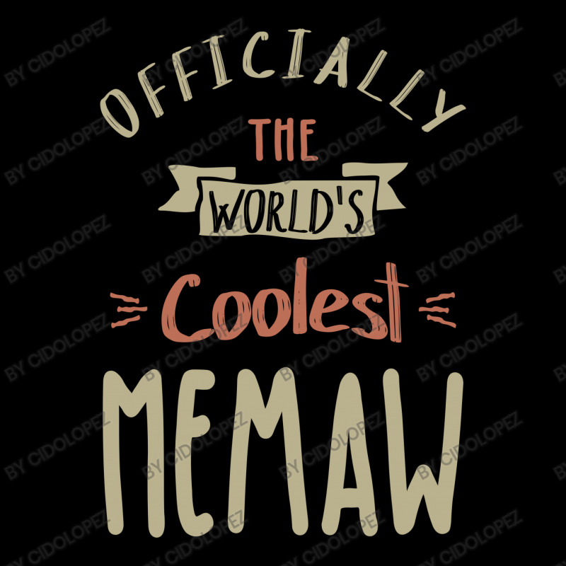 Coolest Memaw Zipper Hoodie | Artistshot