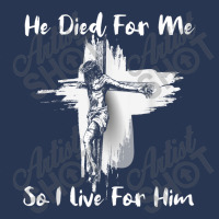 Christian Bible Verse - Jesus Died For Me Ladies Denim Jacket | Artistshot