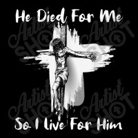 Christian Bible Verse - Jesus Died For Me Women's V-neck T-shirt | Artistshot