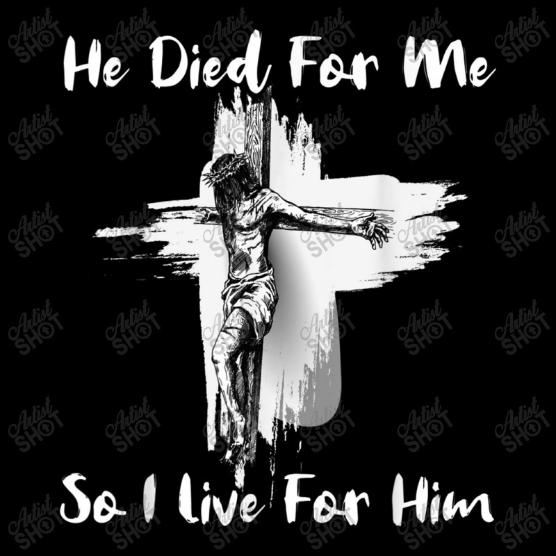 Christian Bible Verse - Jesus Died For Me Unisex Jogger by TyDesign | Artistshot