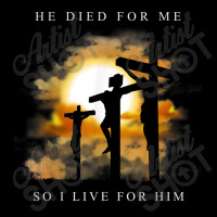 Christian Bible Verse - Jesus Died For Me Legging | Artistshot