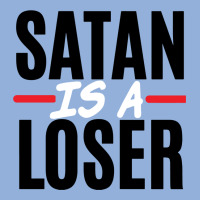 Satan Is A Loser Racerback Tank | Artistshot