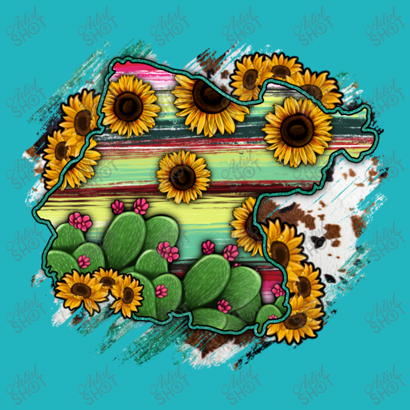 Guanajuato Sunflower Serape Map Skinny Tumbler | Artistshot