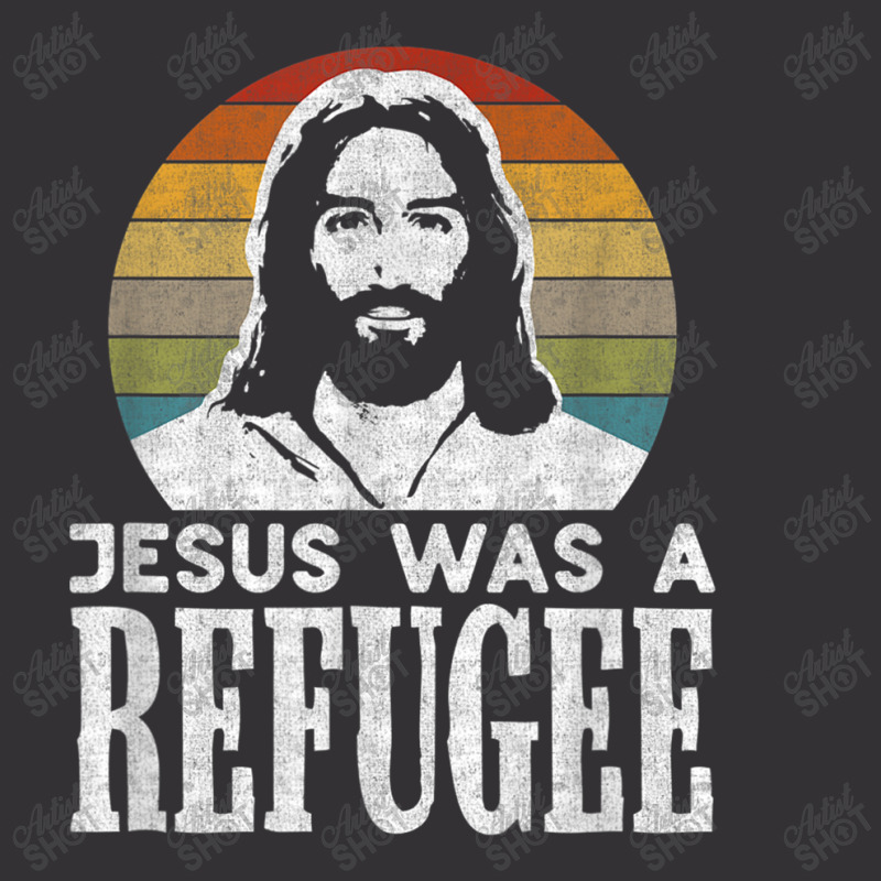 Pro Immigration Christian Liberal Jesus Was A Refugee For Men Women Vintage Short by Aria-Proctor | Artistshot