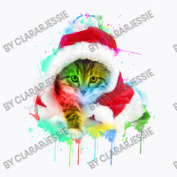 Merry Christmas Cat T-shirt | Artistshot