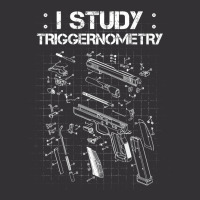 I Study Triggernometry On Back Gun Funny Gift Vintage Hoodie And Short Set | Artistshot