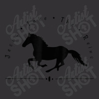 Cute Jesus Take The Reins Horse Vintage Hoodie | Artistshot