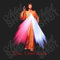 Divine Mercy Transparent Background. Jesus I Trust In You Ladies Polo Shirt | Artistshot