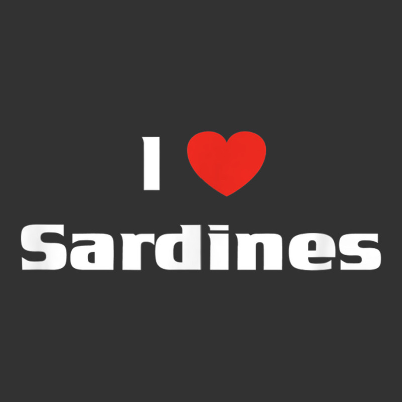 I Love Sardines Shirt Funny Canned Fish Seafood Tee Baby Bodysuit | Artistshot