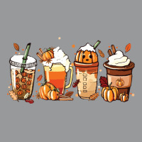 Halloween T  Shirt Fall Coffee P N G Pumpkin Spice Latte Iced Warm Coz Crewneck Sweatshirt | Artistshot