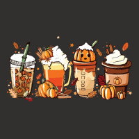 Halloween T  Shirt Fall Coffee P N G Pumpkin Spice Latte Iced Warm Coz Champion Hoodie | Artistshot