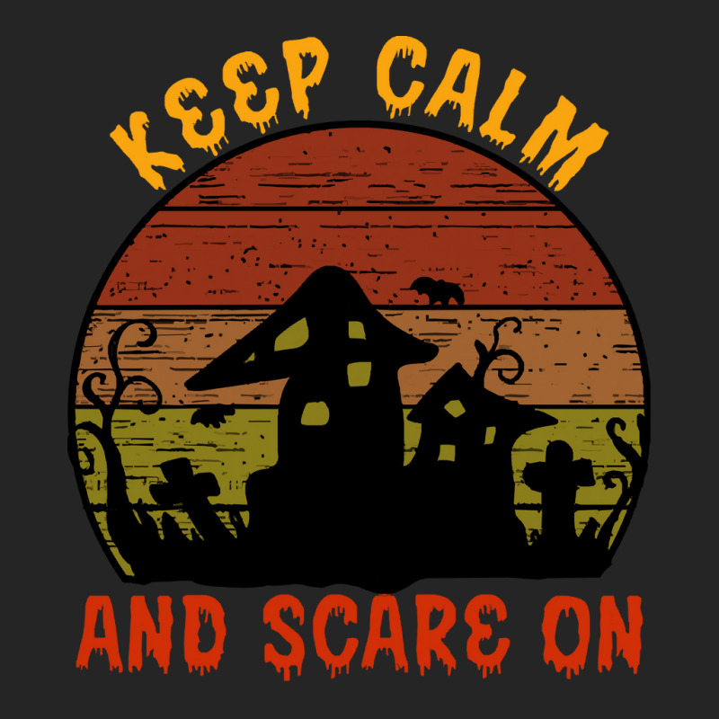 Halloween T  Shirt Funny Halloween Keep Calm And Scare On T  Shirt Unisex Hoodie | Artistshot