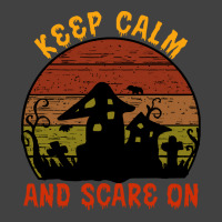 Halloween T  Shirt Funny Halloween Keep Calm And Scare On T  Shirt Vintage T-shirt | Artistshot