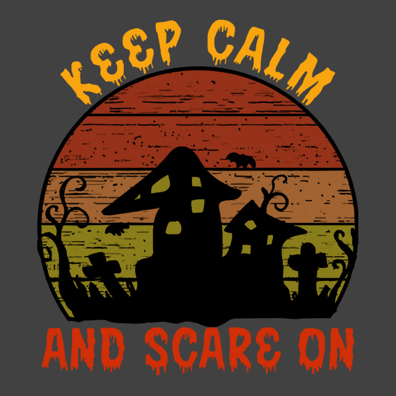 Halloween T  Shirt Funny Halloween Keep Calm And Scare On T  Shirt Vintage T-shirt | Artistshot