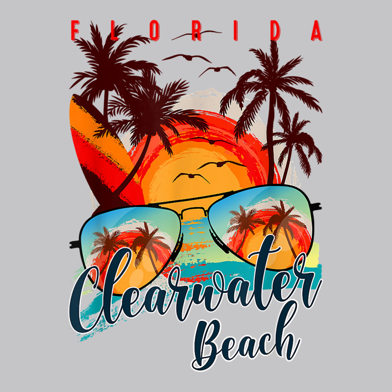 Clearwater Beach Fl. Summer Vacation Trip   Florida Beaches T Shirt Baby Bodysuit by efronpngoick3 | Artistshot