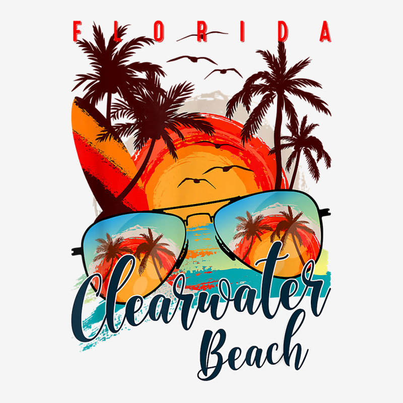 Clearwater Beach Fl. Summer Vacation Trip   Florida Beaches T Shirt Youth 3/4 Sleeve by efronpngoick3 | Artistshot