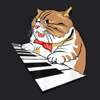 Cat Playing The Piano Funny Pianist Musician Art T Shirt Youth Tee | Artistshot