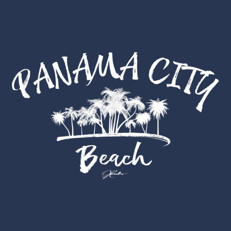 Jcombs Panama City Beach, Fl, Palm Trees On Beach T Shirt Ladies Denim Jacket by RosalbaIncorvaia | Artistshot