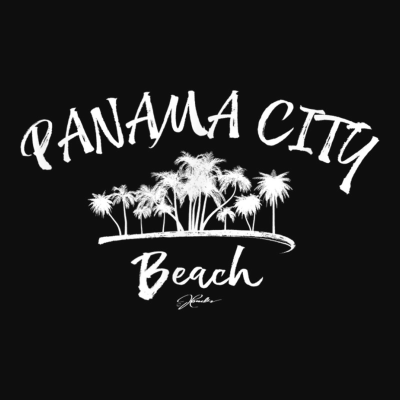 Jcombs Panama City Beach, Fl, Palm Trees On Beach T Shirt Crop Top by RosalbaIncorvaia | Artistshot