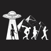 Alien Ufo Egyptian Pyramid True Story Unisex Design T Shirt T-shirt | Artistshot