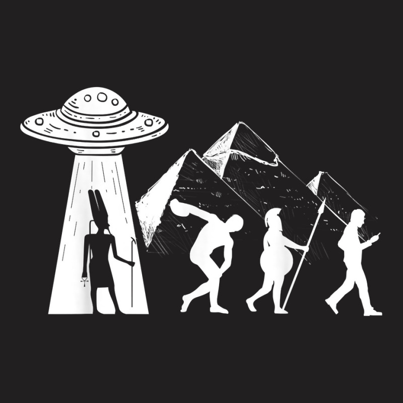 Alien Ufo Egyptian Pyramid True Story Unisex Design T Shirt T-shirt | Artistshot