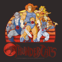 Thundercats Group Retro Sunset T Shirt Racerback Tank | Artistshot