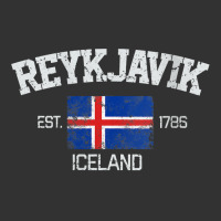 Womens Vintage Reykjavik Iceland Souvenir Gift V Neck T Shirt Baby Bodysuit | Artistshot