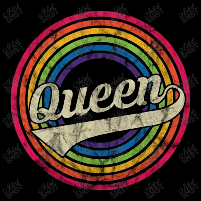 Attractive Queen Retro Rainbow Maternity Scoop Neck T-shirt | Artistshot