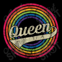 Attractive Queen Retro Rainbow Cropped Sweater | Artistshot