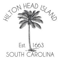 Womens Hilton Head Island Beach Design  Palm Tree Illustration V Neck Youth Sweatshirt | Artistshot