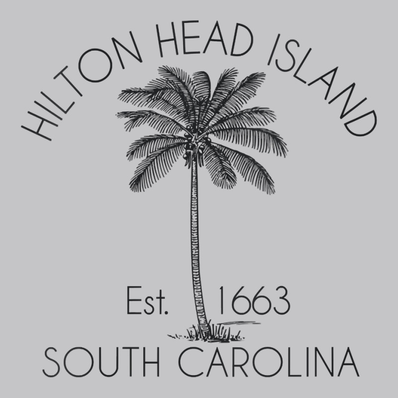 Womens Hilton Head Island Beach Design  Palm Tree Illustration V Neck Baby Bodysuit by BrunkeMiaysia | Artistshot