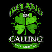 Ireland Is Calling And I Must Go Shamrock Saint Patricks Day Maternity Scoop Neck T-shirt | Artistshot