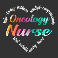 Oncology Nurse Heart Word Cloud Watercolor Rainbow T Shirt Baby Bodysuit | Artistshot