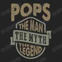 Pops The Man The Myth 3/4 Sleeve Shirt | Artistshot