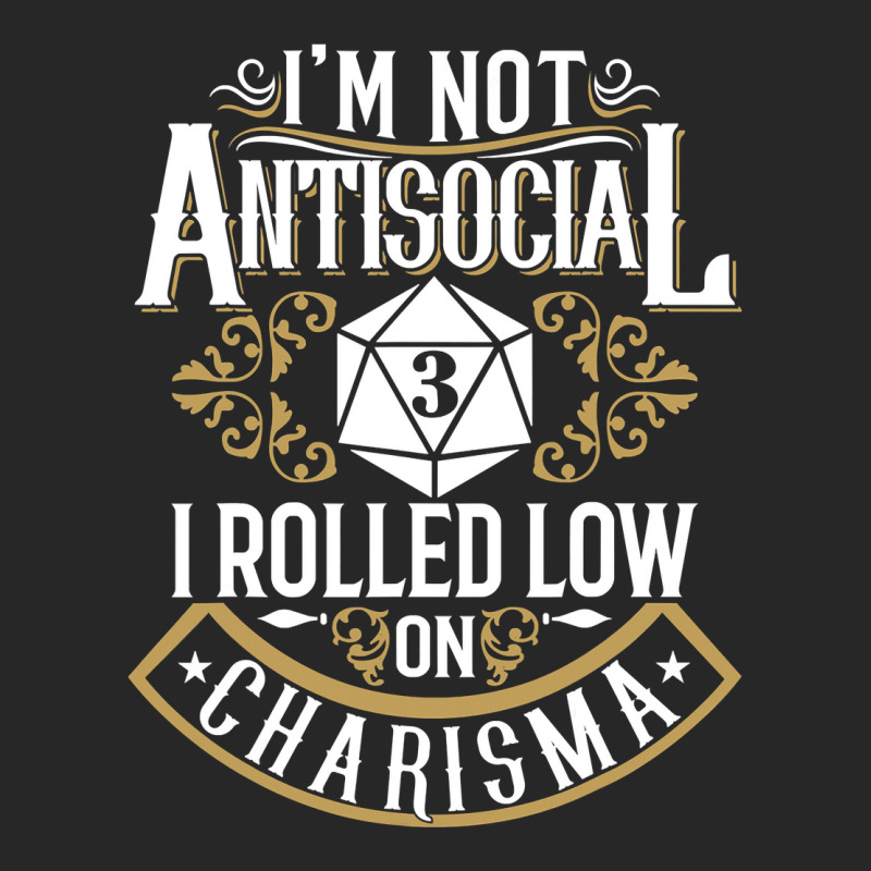 Not Antisocial, Rolled Low Charisma Funny Rpg Loves Dragons Women's Pajamas Set by trokeryth | Artistshot