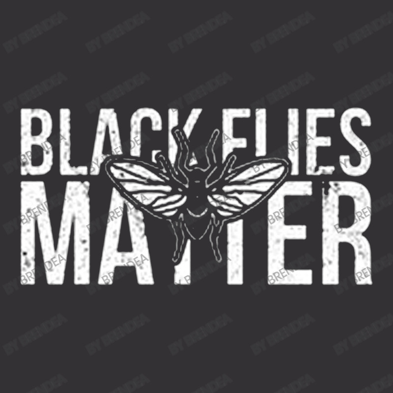 Black Flies Matter Vintage Hoodie And Short Set | Artistshot