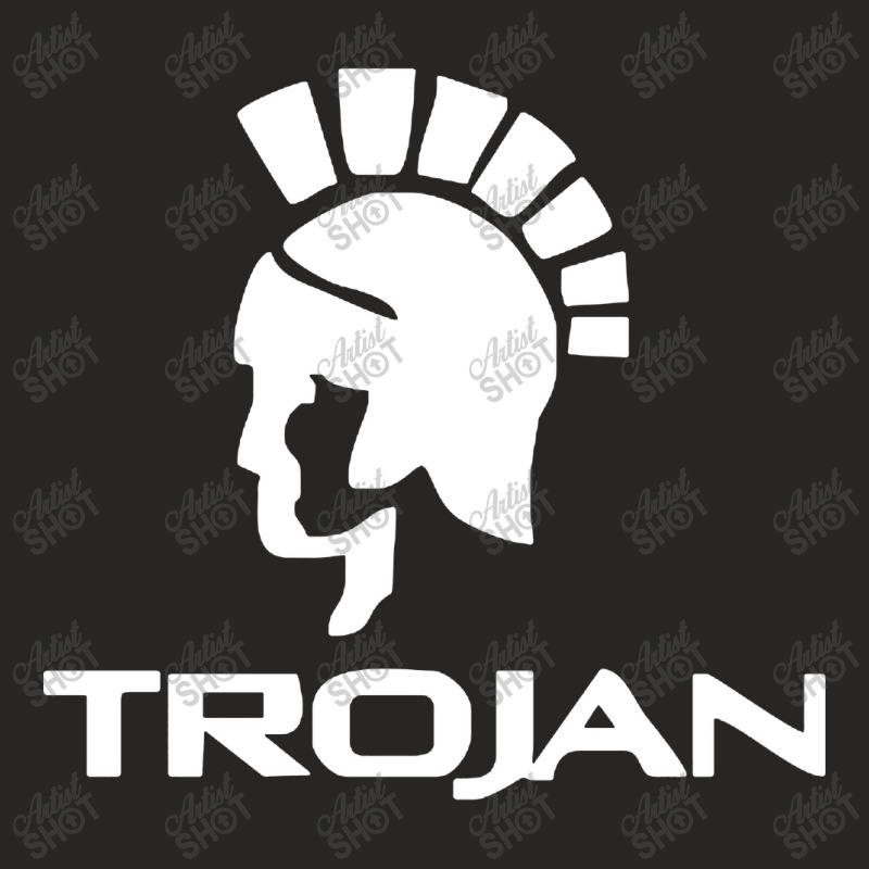 Trojan Condoms Champion Ladies Fitted T-Shirt by Mito220 | Artistshot