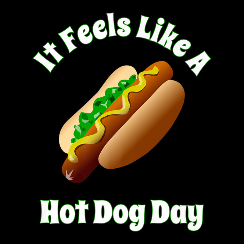 It Feels Like A Hot Dog Day Bbq Tailgate Party Hot Dogs Pocket T-Shirt by AdvaitaLanderos | Artistshot