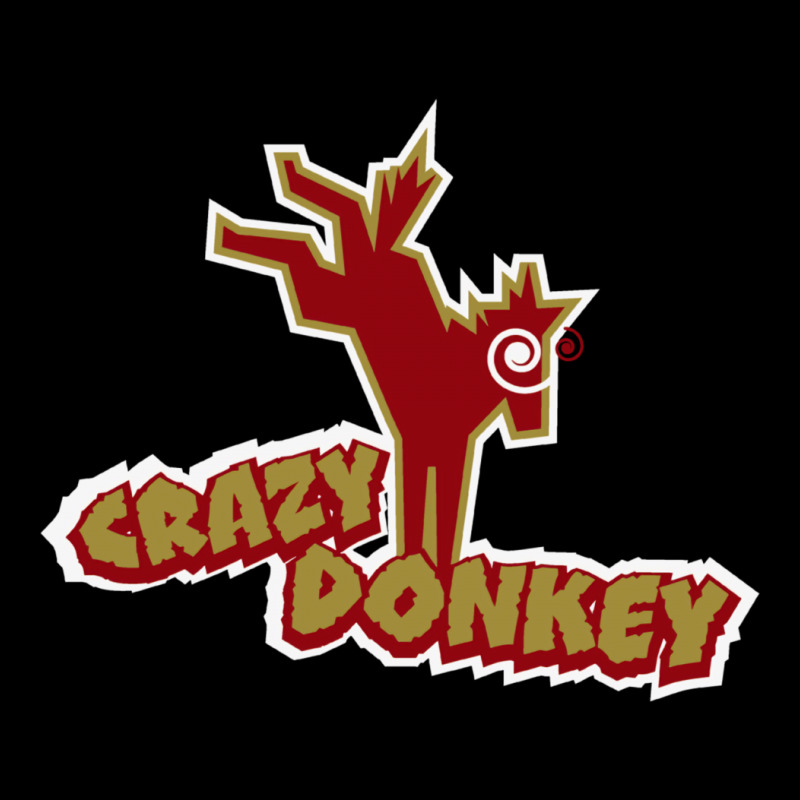 Crazy Donkey V-neck Tee | Artistshot