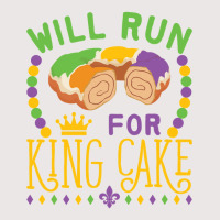 Mardi Gras Running Will Run For King Cake Funny Runner Pocket T-shirt | Artistshot