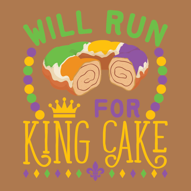 Mardi Gras Running Will Run For King Cake Funny Runner Vintage Short | Artistshot