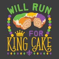 Mardi Gras Running Will Run For King Cake Funny Runner Men's Polo Shirt | Artistshot