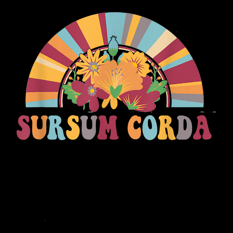 Sursum Corda Lifts Up Yours Heart Latin Catholic Rainbow T Shirt Youth Jogger | Artistshot