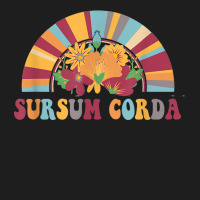 Sursum Corda Lifts Up Yours Heart Latin Catholic Rainbow T Shirt Classic T-shirt | Artistshot