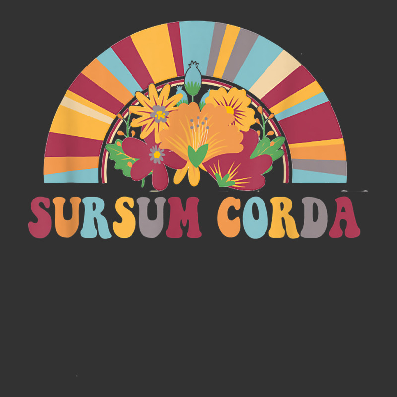 Sursum Corda Lifts Up Yours Heart Latin Catholic Rainbow T Shirt Baby Bodysuit | Artistshot