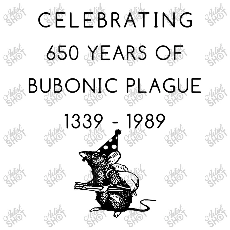 Celebrating 650 Years Of Bubonic Plague Maternity Scoop Neck T-shirt by Brigjen | Artistshot