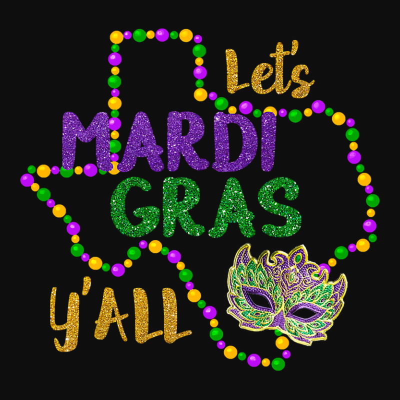 Mardi Gras Y'all Galveston Fun Cute Beads And Mask Crop Top by bakien89 | Artistshot