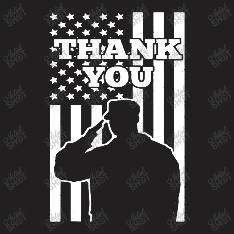 Thank You Veterans T-Shirt by Firework Tess | Artistshot